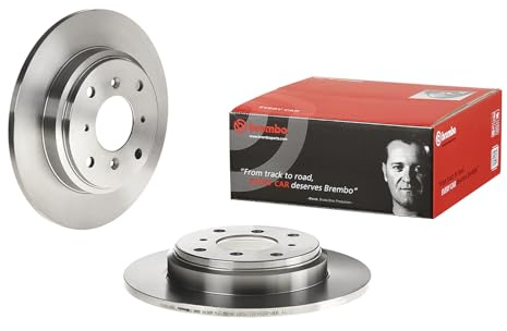 Brembo 08.9139.10 Rear Brake Disc - Set of 2