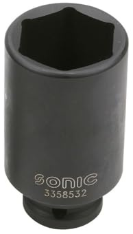 Sonic 3358521 Impact-Steckschlüssel, 1/2 Zoll, 21 mm