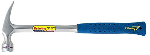 Estwing E3-24S 24oz 16-inch Smooth Face Framing Hammer with Vinyl Shock Reduction Grip