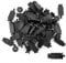 Elixir Gardens Greenhouse Bubble Wrap Insulation Clips, Plastic, Conservatory, Garden Room | Various qty available | x100