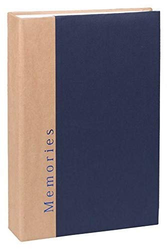 Memories Fotoalbum für 300 Fotos in 10x15 cm Einsteck Foto Album Memoalbum: Farbe: Blau