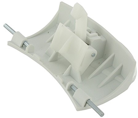 Paxanpax Plastic Washing Machine Door Handle Compatible with BSH Bosch 3TS/4TS/ACM/CW/CWF/VVW/WXP Series, White, 19-BS-61