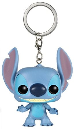 Funko Pocket Pop! Keychain: Disney - Stitch - Disney: Lilo & Stitch - Mini-figurine en Vinyle à Collectionner Porte-clés Fantaisie - Cadeau de Noël - Idée de Cadeau - Produits Officiels