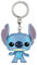 Funko Pocket Pop! Keychain: Disney - Stitch - Lilo And Stitch - Neuartiger Schlüsselanhänger - Vinyl-Minifigur Zum Sammeln - Strumpffüller - Geschenkidee - Offizielle Handelswaren - Movies Fans