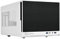 SilverStone SST-SG13WB-Q - Sugo Boîtier PC cube compact Mini-ITX, Panneau frontal en plastique avec un fini en faux aluminium, noir et blanc