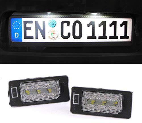 LED Kennzeichen Nummernschild Beleuchtung 6000K für 5er BMW E60 E61 2003-2010