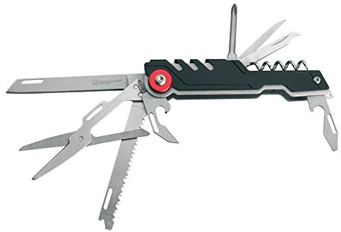 SCHWARZWOLF OUTDOOR PELAT modernes Multifunktions-Tool Multifunktions-Messer Multifunktionswerkzeug Multi-Tool Outdoormesser Fahrtenmesser Taschenmesser