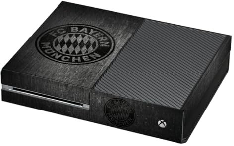 DeinDesign Autocollant Compatible avec Microsoft Xbox One Sticker Film Autocollant Look métallique FCB FC Bayern Munich