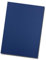 50 Blatt DIN A4 Briefpapier - Bastelpapier - Dunkelblau - Ton-Papier mit edler Rippung, 100 g/m² - matte Oberfläche - hochwertiges Schreibpapier
