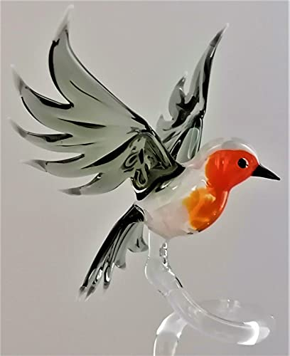 Orchideenstab, Rotkehlchen (normal) Vogel des Jahres 2021