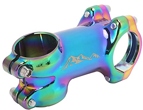 Keenso 17 ° 60mm 70mm 80mm 90mm Aluminiumlegierung Fahrradlenker Vorbau Mountainbike Einstellbarer Lenker Vorbau für Mountainbike, Rennrad(60MM) Fahrrad und Ersatzteile