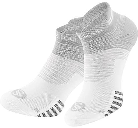 STARK SOUL 2 Paar Sport-Sneaker, kurze Sportsocken, Laufsocken, Unisex, Weiss, Gr. 39-42
