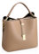 NICOLE & DORIS Damen Leder Handtasche Designer Frauen Umhängetasche Beuteltasche Schultertasche Tote Bag Kleine Handtasche mit Vielen Fächern Khaki