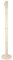 Kratzbaumland Woody-Deckenspanner Kratzbaum mit 12 cm Premium-Sisalstämme (280-290 cm)(Sisalfarbe Natur)(Creme - Edelplüsch)