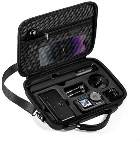 Tomat Osmo Action 5 Pro Tasche Case Hartschalentasche Reisetasche Tragetasche Für DJI Action 3/Action 4/ Action 5 Pro Kamera Zubehör