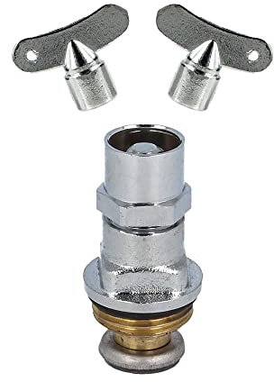 JS Steckschlüssel-Oberteil 3/4 Zoll - DN 20 für Auslaufventile inkl. 2 x Steckschlüssel - 22894-S