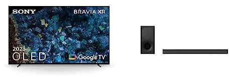 Sony BRAVIA XR | XR-55A80L | OLED | 4K HDR | Google TV | ECO PACK | BRAVIA CORE PlayStation5 | Metal Flush Surface Design HT-S400 - Soundbar 2.1 canali da 330W con Potente Subwoofer Wireless