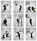 SUPERDANT 9PCS Basketball Bewegungs Wandkunstdrucke Ungerahmte Basketball Poster Dunk Konfrontation Basketball Raumdekoration Für Männer Kinder Teenager Basketballliebhaber Raumdekoration