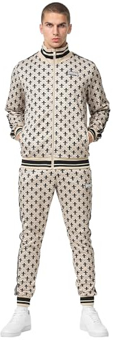 Lonsdale Herren Trainingsanzug schmale Passform BOSWALL