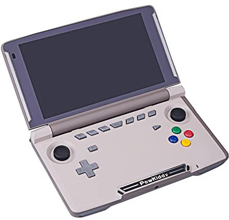 ASVIL POWKIDDY X18S - Consola de juegos portátil Android 11, pantalla táctil de 5.5 pulgadas (blanco)