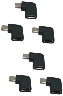 UPKOCH 6 Piezas Adaptador de Enchufe USB Conectores USB adaptadores USB Adaptador Enchufe Tipo c Adaptador USB Tipo c Macho a Hembra Deportista Hombre a Mujer Cabeza de extensión