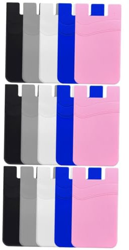 OSALADI 15pezzi Adesivi Per Retro Telefono Autoaderente Custodie Per Id Resistente