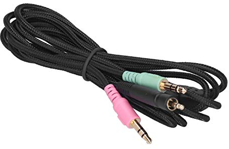 Alitutumao Câble Auxiliaire de Rechange Compatible avec Game One Game Zero GSP 350 GSP 500 GSP 600 Casque de Jeu vers One PC et Smartphones