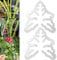 Monstera Grapple, Monstera Plant Grapple, Unique & Aesthetic Monstera Plant Support, Monstera Leaf Plant Support, Turtle Shell Bamboo Clamp Set, Keeps Plants Tame & Growing Vertical (#1-2Pcs)
