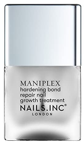 Nails Inc - MANIPLEX HARDENING BOND REPAIR Nail Growth Treatment - Nagellack für Nagelwachstumsbehandlung - Stärkt und repariert schwache, brüchige Nägel - Perfekte Maniküre - Cruelty Free & Effektiv