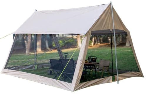 GWFBLID Camping Zelt mit Tragetasche Leichtes Pop Up Wurfzelt 8-12 Personen Kuppelzelt Trekking & Festival Igluzelt Sekundenzelt Wasserdicht Ideal auch als Strand Wind- & Sonnenschutz