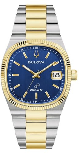 Bulova Men's Analogue Quartz Watch with Stainless Steel Strap 98B462