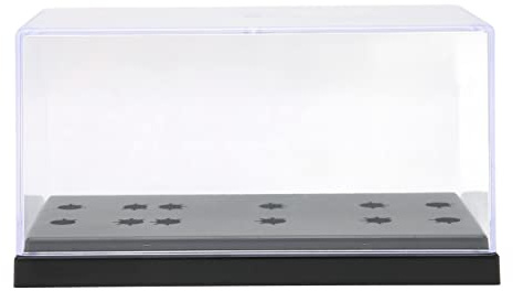 Hamwesh Headshell Patronenhalter Klarer Stifthalter mit Transparenter Schale für Universelle Kopfhülle Patronenspeicherbox für Plattenspieler -Nadeln