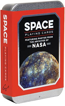 Chronicle Books Space Playing Cards: Featuring Photos from The Archives of NASA