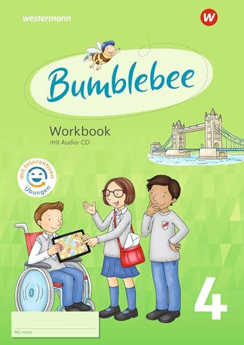 Bumblebee - Ausgabe 2021 für das 3. / 4. Schuljahr: Workbook 4 mit Interaktiven Übungen (Bumblebee 3 + 4: Ausgabe 2021 für das 3. / 4. Schuljahr)