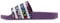 adidas Adilette W, Sandali a Punta Aperta Donna, Nero Core Black Ftwr White Active Red Core Black Ftwr White Active Red, 44.5 EU