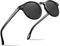 AVAWAY Kleines Gesicht Sonnenbrille Damen Vintage Retro Polarisierte Sonnenbrille für Klein kleines Gesicht AV206