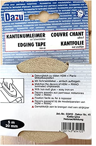 Kantenumleimer 5 m - 20 mm Dekor 41 - Kiefer - Art-Nr. 65412