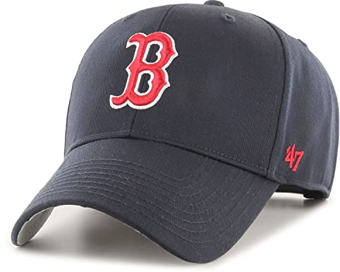 '47 Boston Red Sox MLB Raised Basic Most Value P. Blau Verstellbare Snapback Cap One-Size