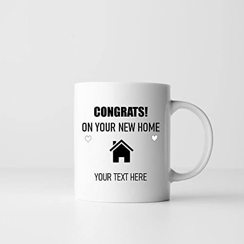 Ditzy Doll Personalised Mug - 11oz Funny Birthday Gift Custom Text Novelty Christmas Coffee Tea Joke Idea (New Home)