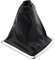ZEALfix Cubierta de palanca de cambios para Focus 2005-2012, color negro, SI-A0346 para Focus MK2 2005-2008, piel sintética negra