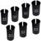 Yuauy Set of 7 Sizes Bike Seat Post Adapter Shim Seat Post Adapter Bicycle Seat Tube Conversion Sleeve 27.2mm to 28.6/30/30.4/30.8/30.9/31.6/33.9mm 60mm Aluminum Alloy for Road Mountain Bike MTB