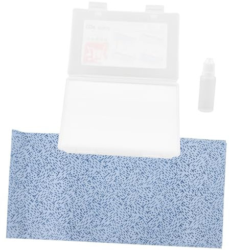 SHINEOFI Water Sticker Humidor Hobby Model Box for Water Decals Case Sponge Tweezers