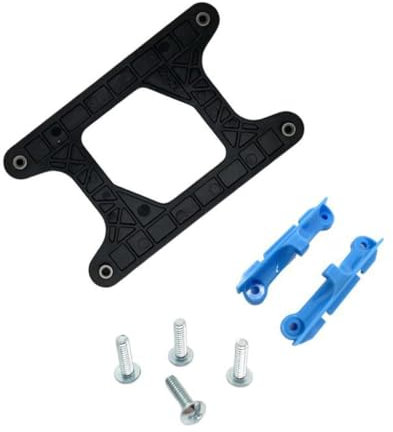 Fcnjsao AM4/AM5 Backplane CPU Fan Coolers Mounting Bracket Back Plate Back Sheet Iron Plate For AM4 B350 X370 A320 X470