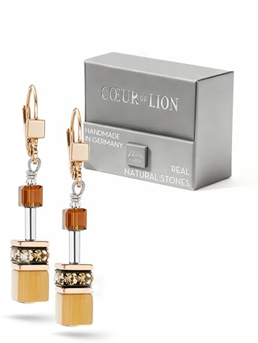 GeoCUBE® Iconic Ohrringe Mocha Mousse
