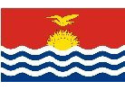 Kiribati - Bandiera da 12,7 x 7,6 cm