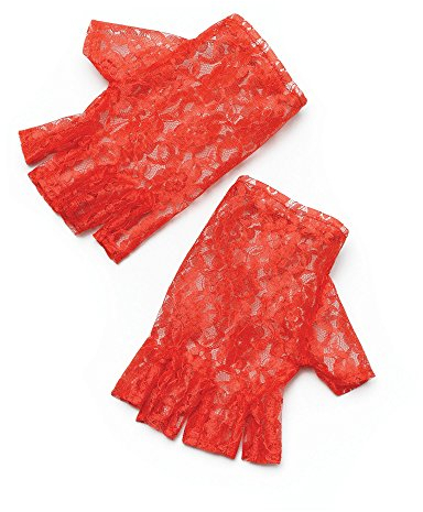 Bristol Novelty BA857 Fingerlose Handschuhe, Rot
