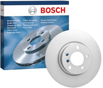 Bosch BD1601 Brake Disc - 328 mm - Front Axle - 1 Single Disc | Vented High-Carbon Disc - ECE-R90 Certified - Great Cooling and Noise Suppression, Advanced Corrosion protected