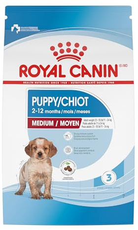 Royal Canin Size Health Nutrition Medium Puppy Dry Dog Food, 30 lb bag