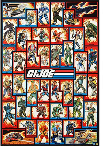 Aquarius 24–1268 GI Joe Poster Cast, 24 von 91,4 cm