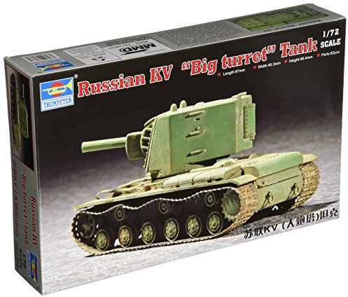 Trumpeter 07236 Modellbausatz Soviet KV Big Turret